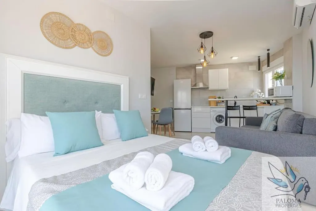 Wonderful Studio Apartment On The Beachfront Benalmadena Spain